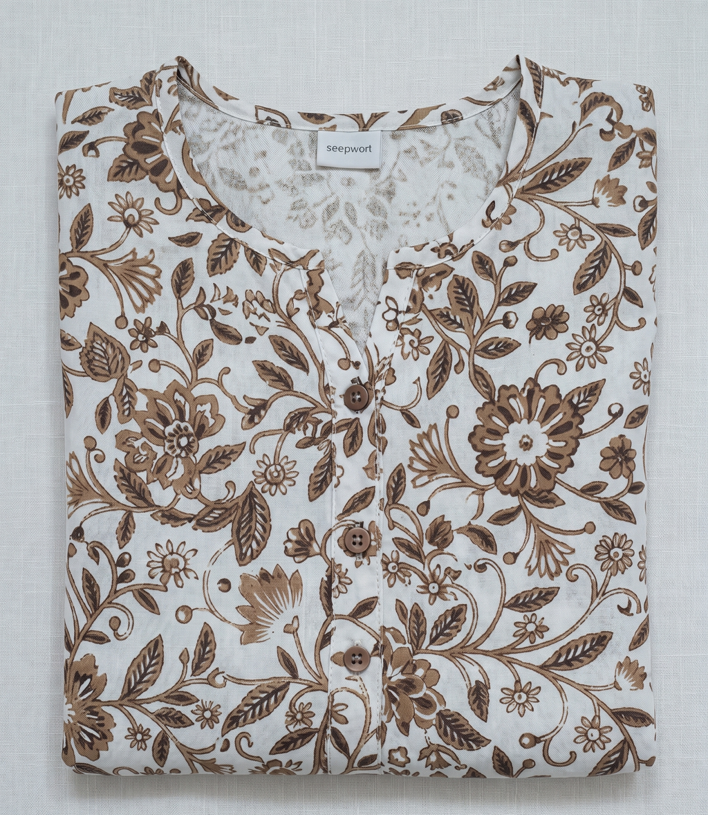 Desert Bloom Floral Cotton Indian Lounge Set
